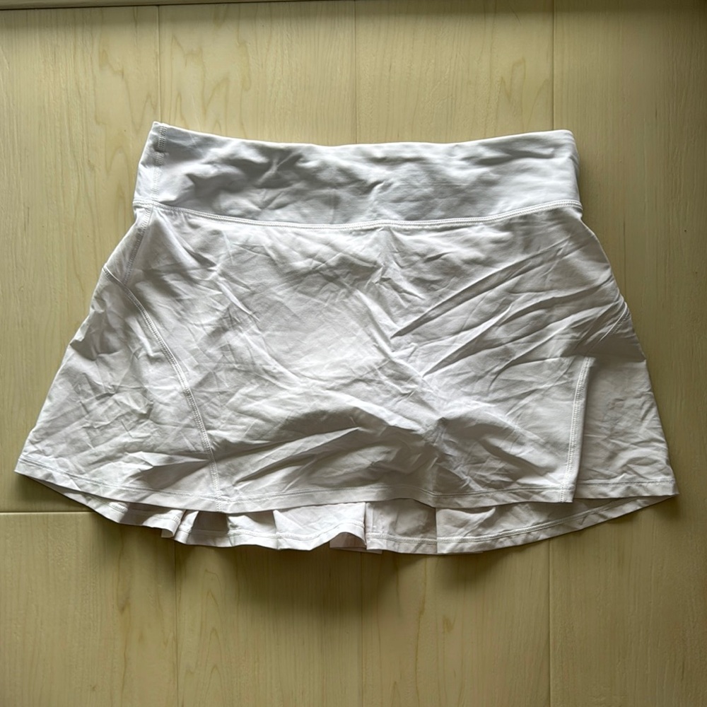 lululemon athletica White Running Skirt Size 8